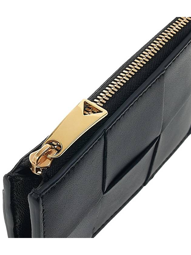 Intrecciato Leather Key Holder Black - BOTTEGA VENETA - BALAAN 10