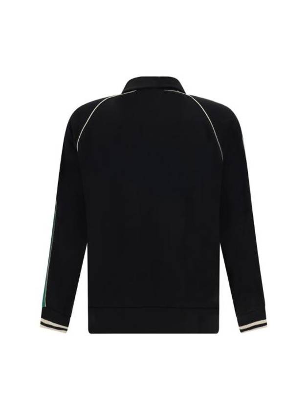 Interlocking G Technical Jersey Zip-up Jacket Black - GUCCI - BALAAN 3