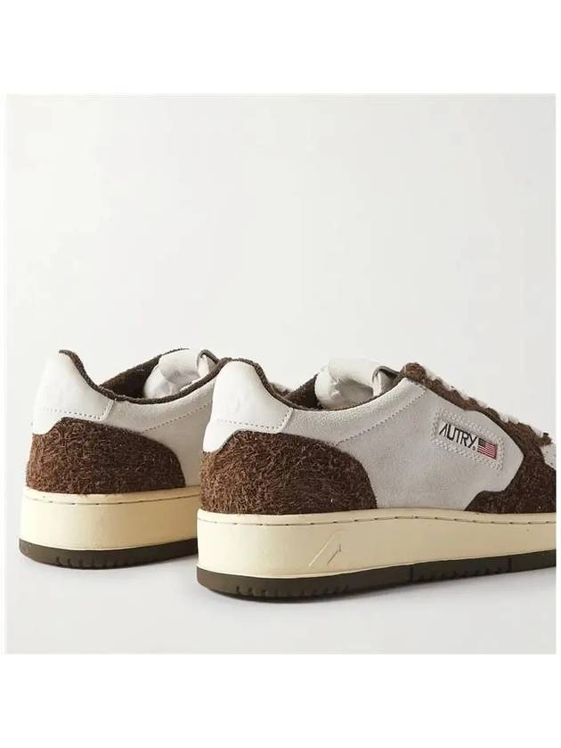 Medalist Low Top Sneakers White Brown - AUTRY - BALAAN 5