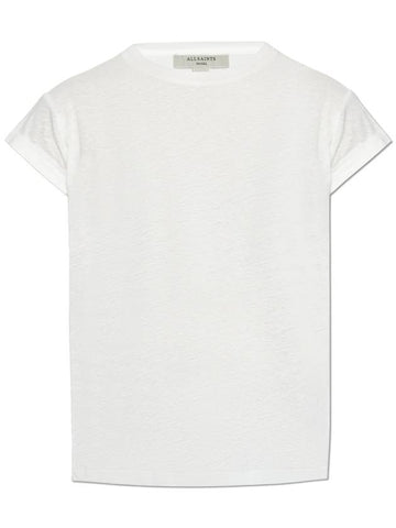 AllSaints T-shirt Anna, Women's, White - ALLSAINTS - BALAAN 1