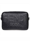 Shadow Roma Leather Camera Cross Bag Black - FENDI - BALAAN 2