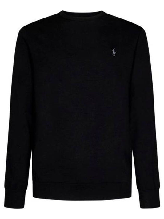 Men's Slim Fit Cotton Knit Top Black - POLO RALPH LAUREN - BALAAN.