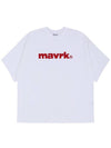 Logo overfit short sleeve t shirt white - MAVRK - BALAAN 2