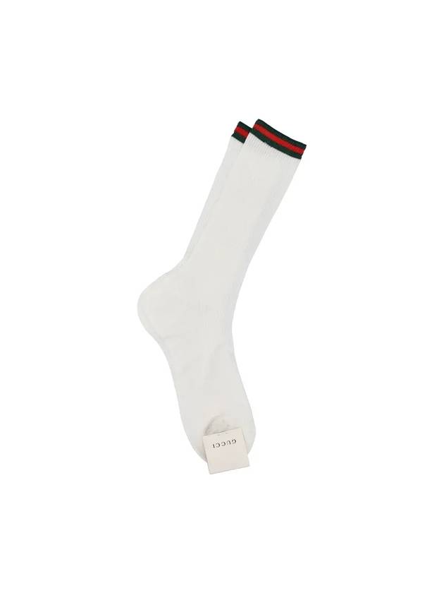 Web Detail Socks White - GUCCI - BALAAN 1