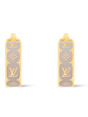 Nanogram enamel earrings M02148 - LOUIS VUITTON - BALAAN 1