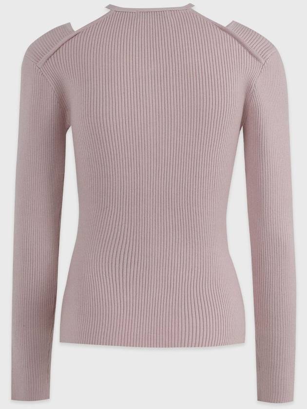 Rosemary square neck strap knit - MICANE - BALAAN 7