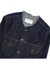 collarless denim jacket navy - MAISON MARGIELA - BALAAN 9