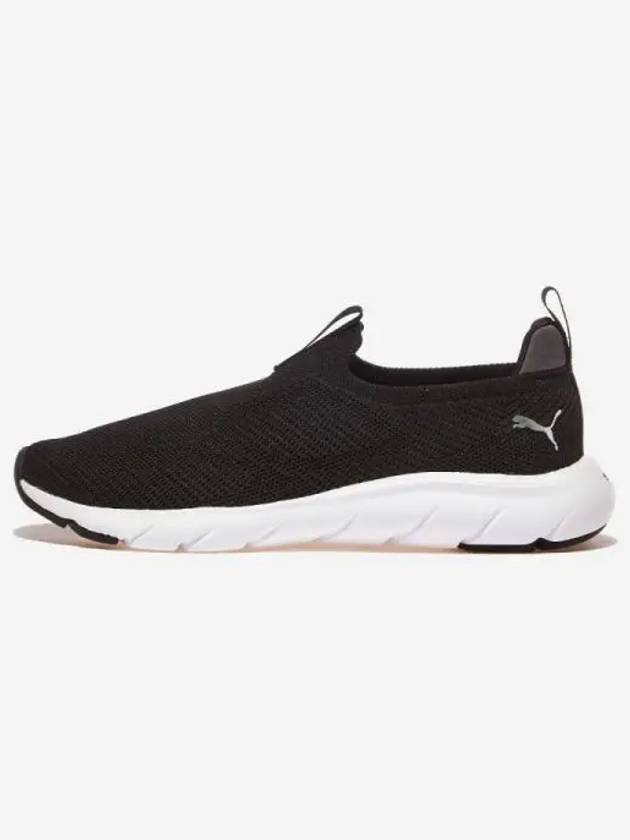 Shoes Running Sneakers Walking Soft Ride Flex Slip On Knit Black Cool Dark Gray - PUMA - BALAAN 1