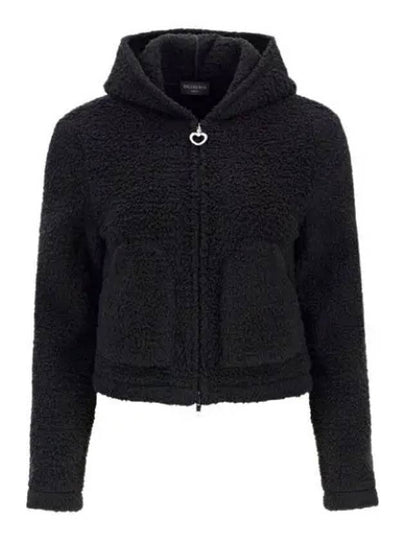 Softwear Heart Zip-up Hoodie Black - BALENCIAGA - BALAAN 2