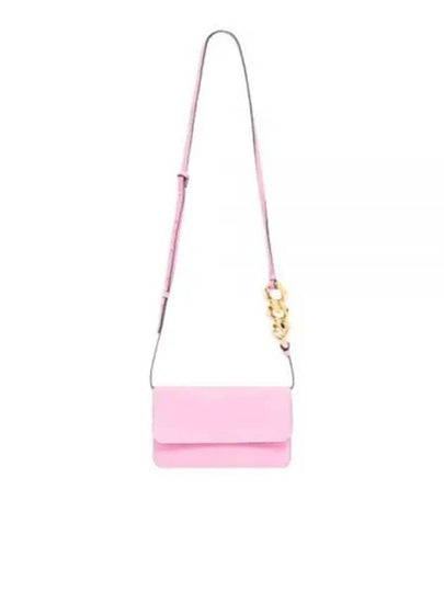 Logo Print Small Shoulder Bag Pink - JW ANDERSON - BALAAN 2