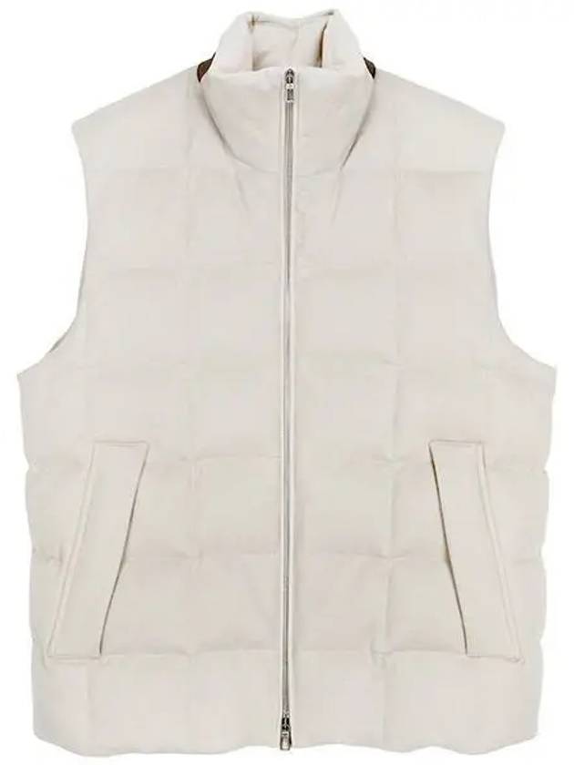 Tuul Quilted Vest Milky White - LORO PIANA - BALAAN 2