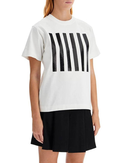 t-shirt the stripe box tee - MARC JACOBS - BALAAN 2