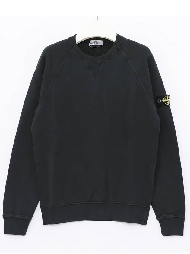 Wappen Patch Sweatshirt Black - STONE ISLAND - BALAAN 3