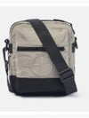 Logo Patch Cross Bag Grey - STONE ISLAND - BALAAN 2