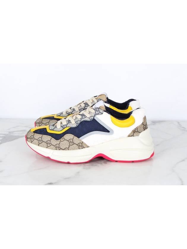 Rhyton chunky sole sneakers 7 260 - GUCCI - BALAAN 5