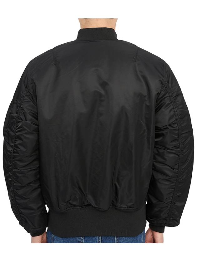 MA 1 Heritage Bomber Jacket Black - ALPHA INDUSTRIES - BALAAN 7