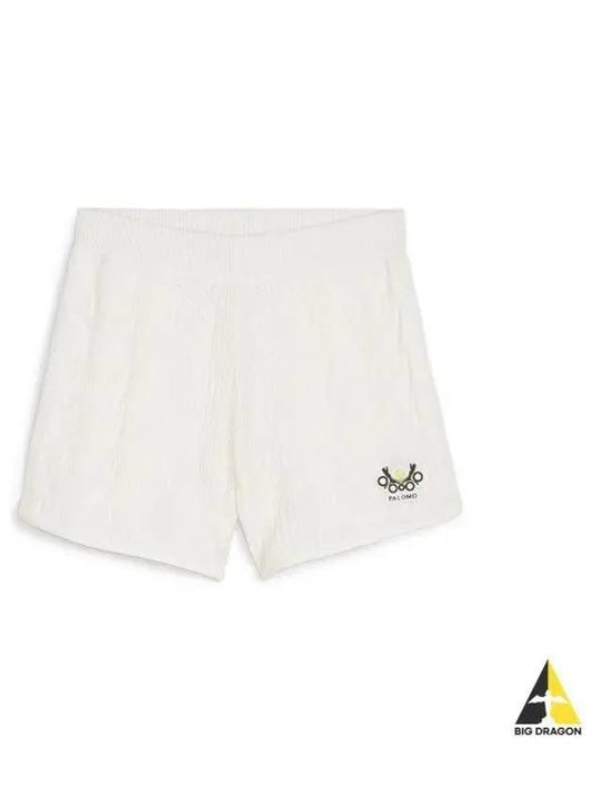 Palomo T7 Short Pants Warm White 625561 65 - PUMA - BALAAN 1