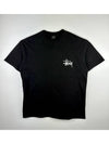 AU Australia PEACE CROWN TShirt ST037005 Pigment Black MENS - STUSSY - BALAAN 1