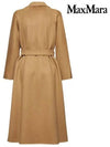 Ludmilla Icon Cashmere Single Coat Camel - MAX MARA - BALAAN 4