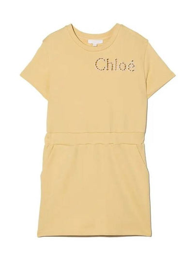 Kids Logo One Piece Yellow C12863 505 - CHLOE - BALAAN 2