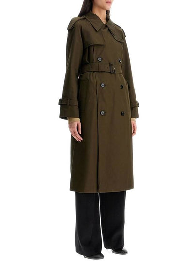 double-breasted trench coat with - BURBERRY - BALAAN 2