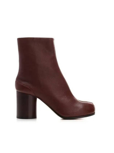 Tabi Ankle Middle Boots Burgundy - MAISON MARGIELA - BALAAN 1