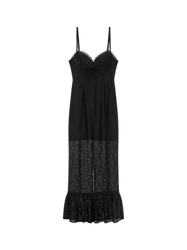 Flower Lace Easy Dress Canice Black 270267 - REFORMATION - BALAAN 1