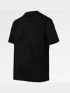 1AFYEZ Monogram Short Sleeved Cotton Crew Neck - LOUIS VUITTON - BALAAN 3