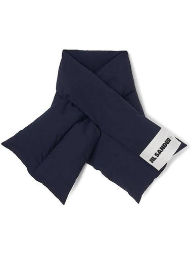 Logo Patch Down Muffler Navy - JIL SANDER - BALAAN 1