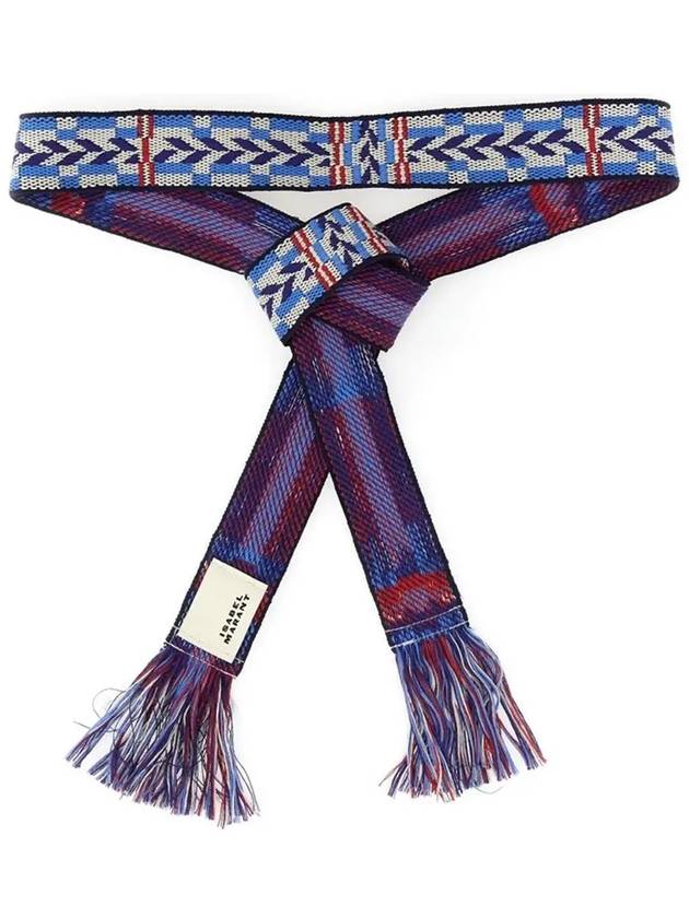 Etka Tie Belt Royal Blue - ISABEL MARANT - BALAAN.