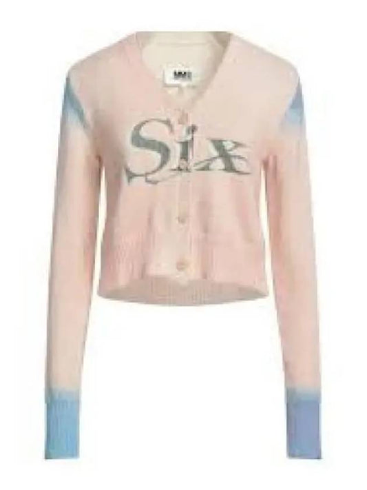 Stitch Six Cardigan Pink - MAISON MARGIELA - BALAAN 1