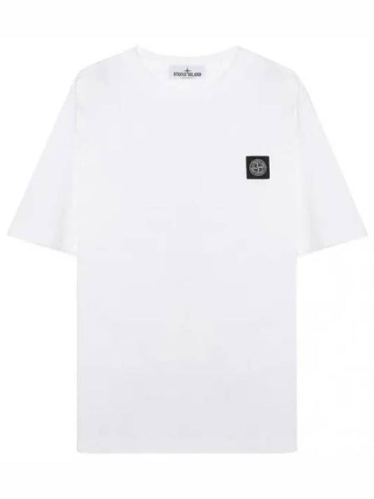 Short sleeve tshirt logo patch - STONE ISLAND - BALAAN 1