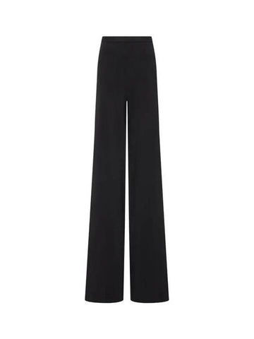 WOMEN Wide Easy Banding Pants Black 271740 - RICK OWENS - BALAAN 1