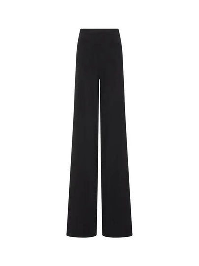 WOMEN Wide Easy Banding Pants Black 271740 - RICK OWENS - BALAAN 1