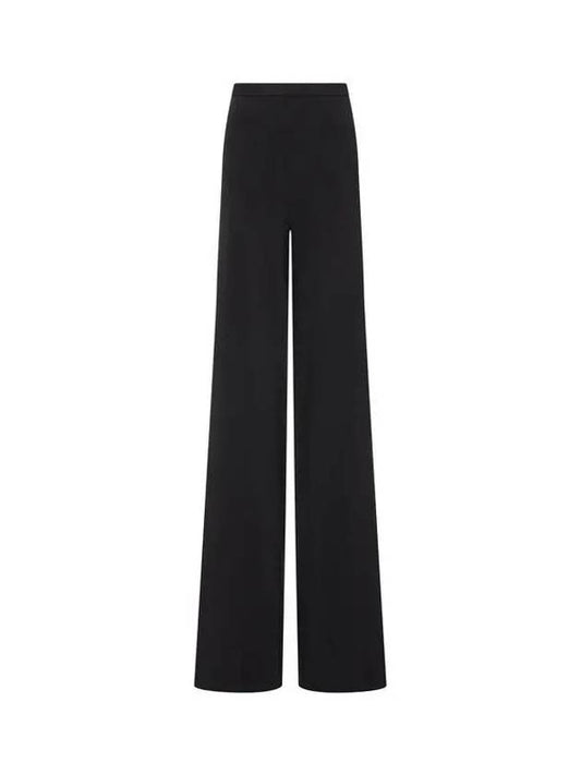 WOMEN Wide Easy Banding Pants Black 271740 - RICK OWENS - BALAAN 1