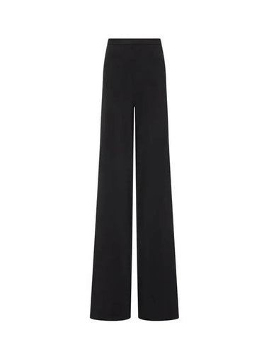 WOMEN Wide Easy Banding Pants Black 271740 - RICK OWENS - BALAAN 1