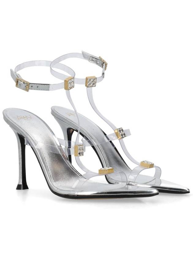 Alevì Addy 095 Nail Vegas Silver Sandals - ALEVI - BALAAN 2