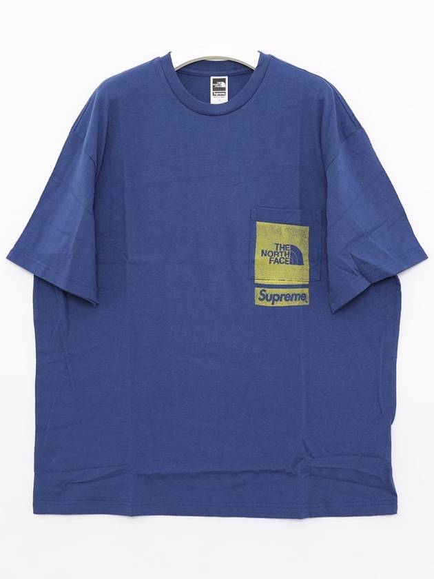 SS23KN2 NAVY collaboration t shirt - SUPREME - BALAAN 1