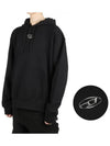 S Macs Logo Hoodie Black - DIESEL - BALAAN 2