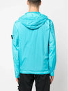 Men's Wappen Patch Nylon Hooded Jacket Light Blue - STONE ISLAND - BALAAN 5