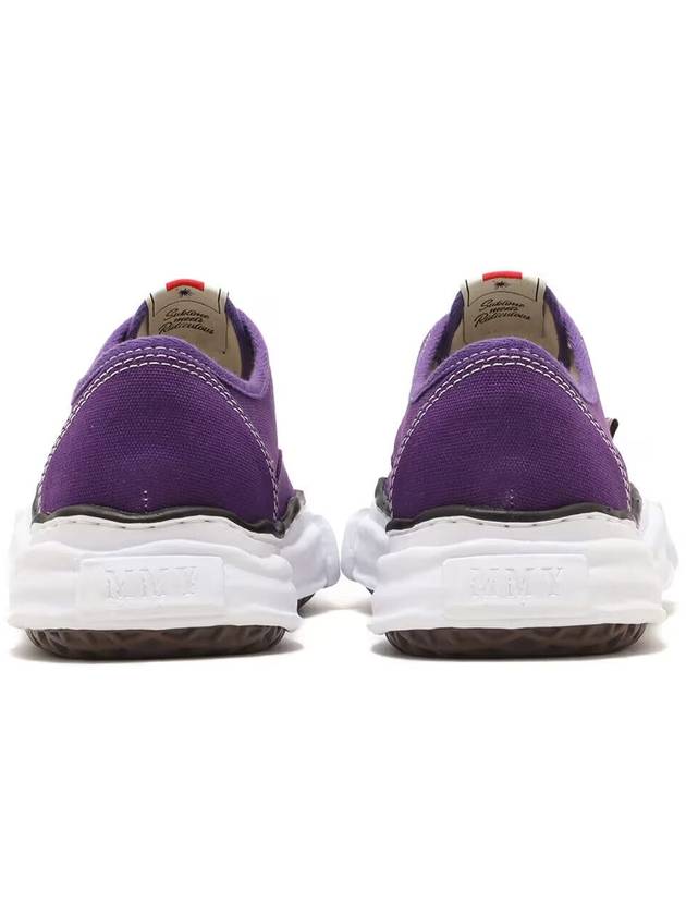 Baker OG Sole Canvas Low Top Sneakers Purple - MIHARA YASUHIRO - BALAAN 7