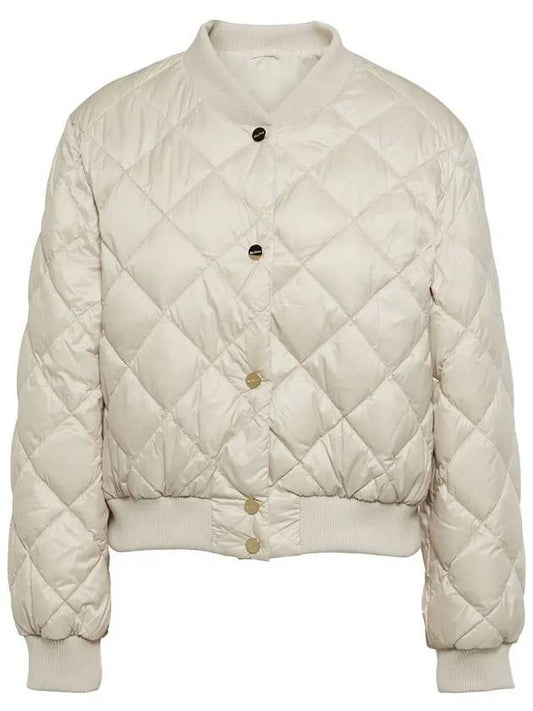 Bisoft Water Repellent Reversible Padded Jacket Beige - MAX MARA - BALAAN 2