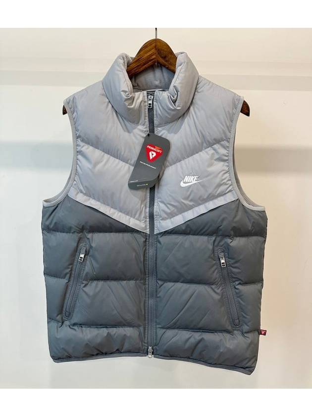 Padded vest FB8193 077 Two tone gray MENS M Asian fit - NIKE - BALAAN 1