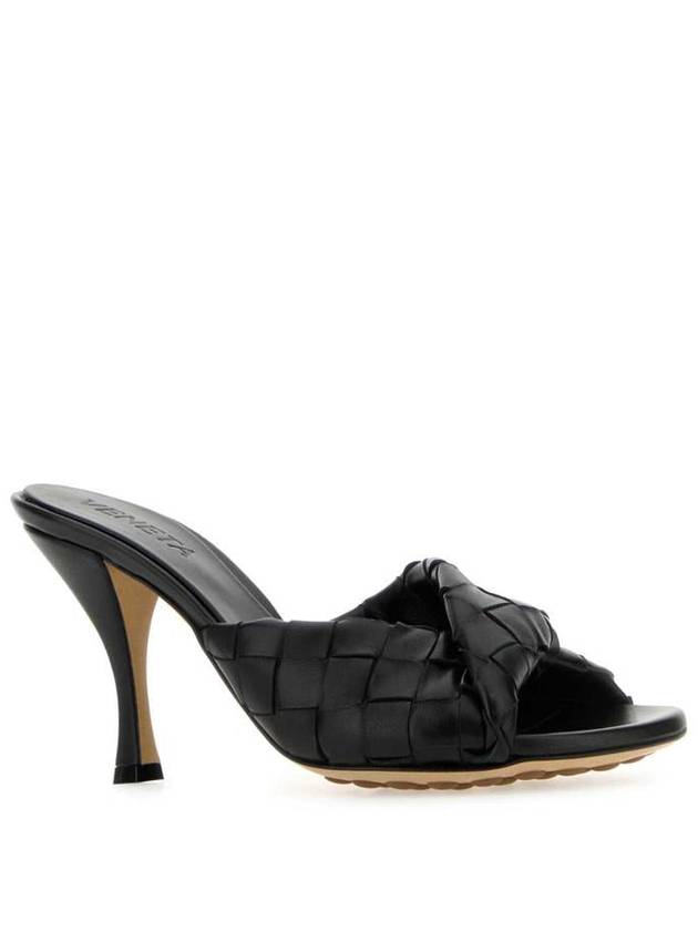 24FW Sandals 796455V2ED0 1000 Black - BOTTEGA VENETA - BALAAN 3