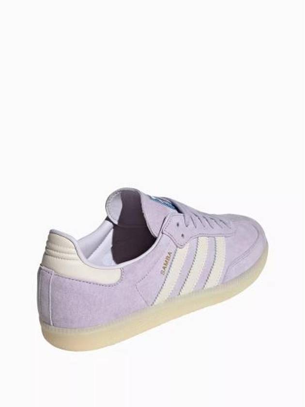 Samba OG Suede Low Top Sneakers Wonder Silver - ADIDAS - BALAAN 5