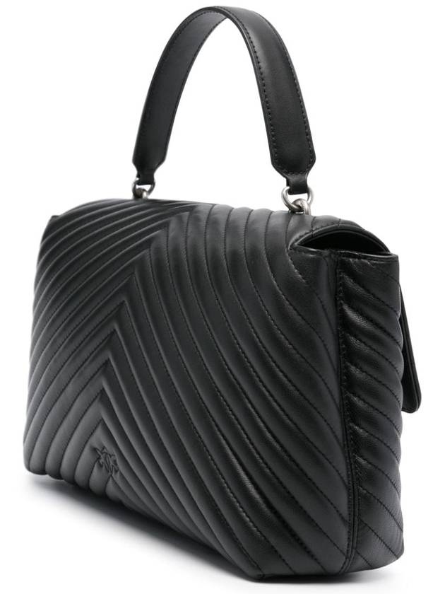 Love Lady Puff big logo chevron-quilted bag - PINKO - BALAAN 3