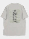 24/1 Jersey Artisanal British Sailor Short Sleeve T-Shirt Grey - CP COMPANY - BALAAN 4