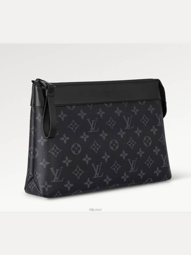 Pochette Voyage Souple Monogram Bag Eclipse Black - LOUIS VUITTON - BALAAN 4