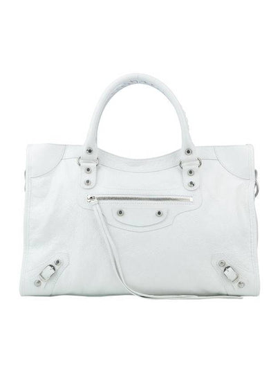 Le City Medium Bag White - BALENCIAGA - BALAAN 2