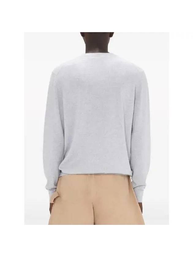 Sweater KW1100YN0008 907 GRAY MELANGE - JW ANDERSON - BALAAN 4